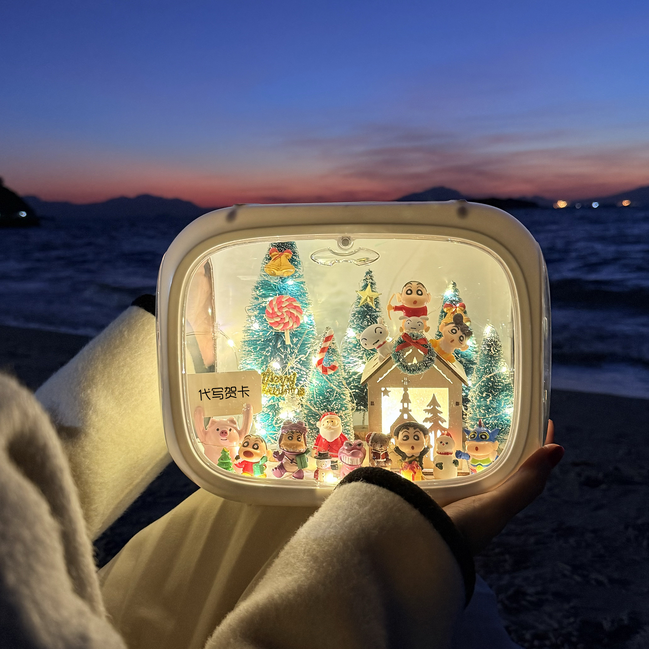 提前预定圣诞限定蜡笔小新礼物