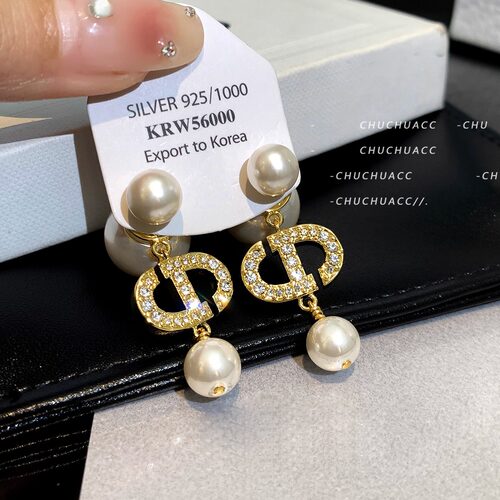 可比市场货S925银针CD耳环