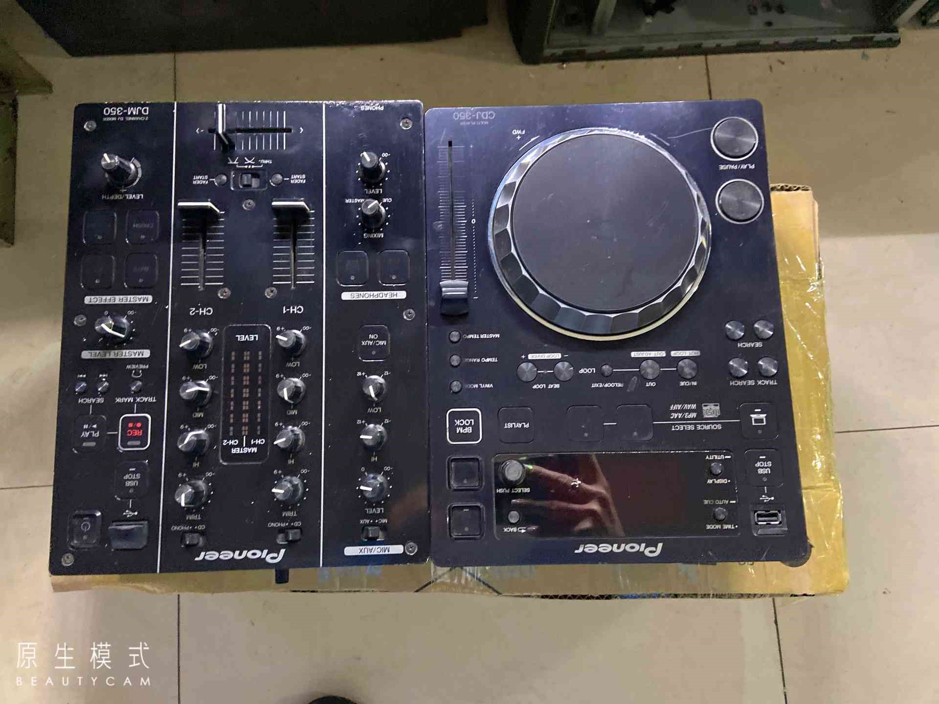 先锋CDJ350+DJM350先议价 电子元器件市场 其它元器件 原图主图