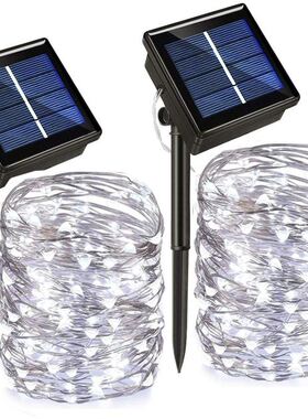 50/100/200/330 LED Solar Light Outdoor Lamp String Lights Fo