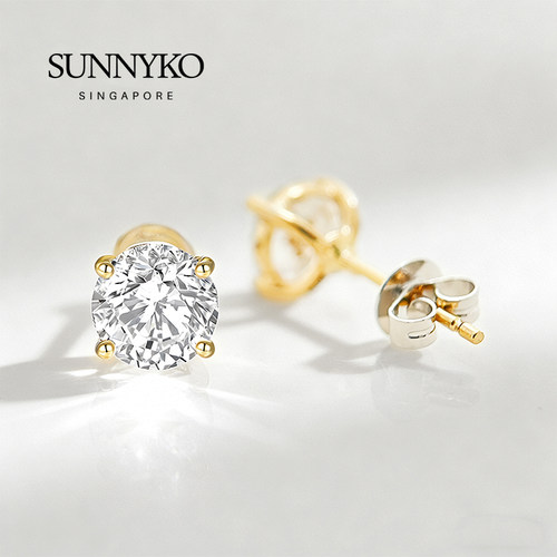 实验室IGI培育钻石培育钻石耳钉