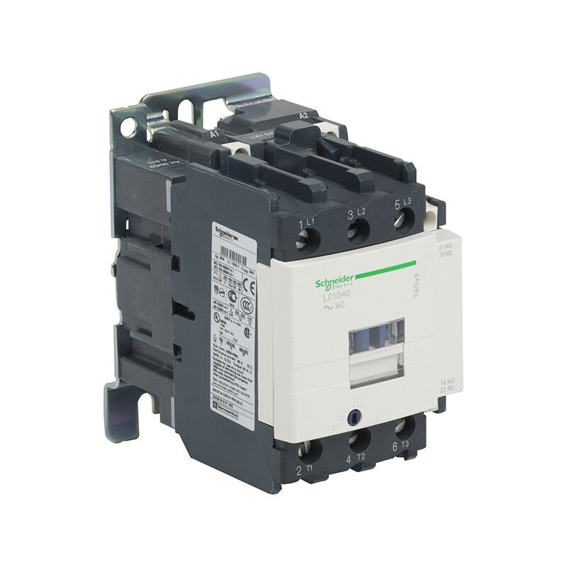 施耐德TeSysLC1D系列三极交流接触器40AAC220V1NO＋1NCLC1D40M7CL