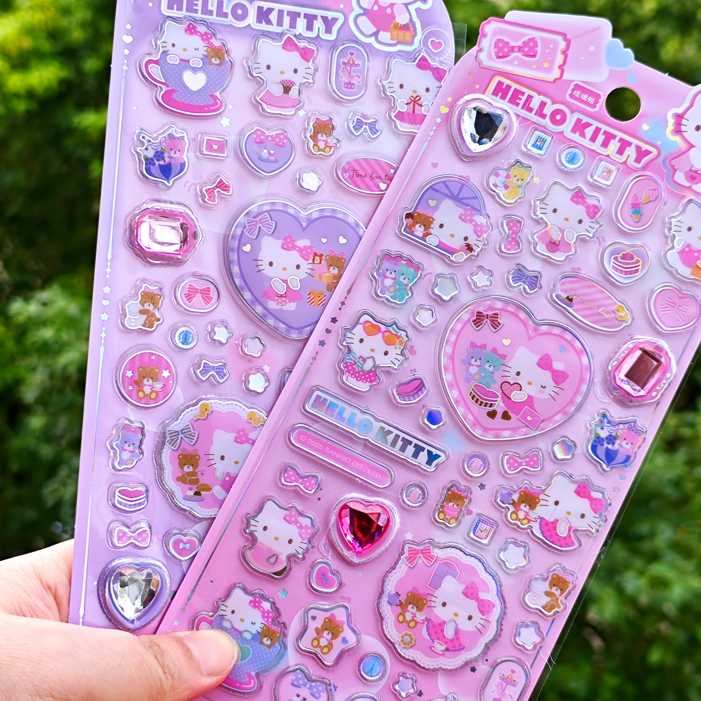 HelloKitty凯蒂猫3d糖果琉璃贴