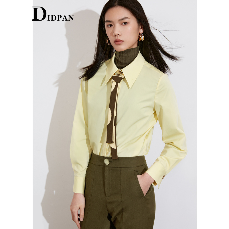 IDPAN女装秋季新款长袖上衣
