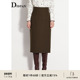 冬季 新款 知性气质H版 IDPAN女装 型高腰爆款 半身裙冬裙包臀裙女