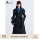 冬季 新款 高级感海军设计领H版 IDPAN女装 型长款 大衣毛呢外套女