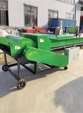 时产十五吨青贮饲料揉丝机自动进料揉草机多用途揉丝机