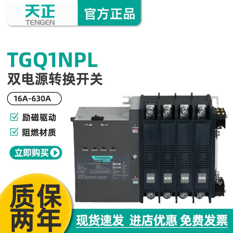 双电源转换开关TGQ1NPL-250A630A励磁式PC级双电源