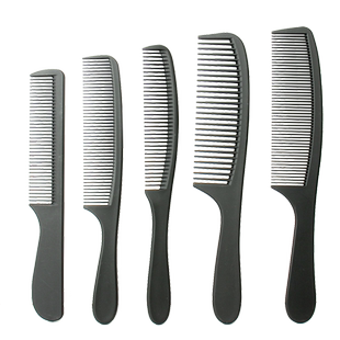 美发家用梳头梳子大齿宽头顺发梳卷发打理塑料梳不毛躁加厚碳纤梳