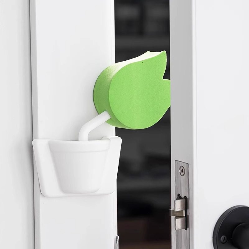 日式家用花朵顶门器门挡