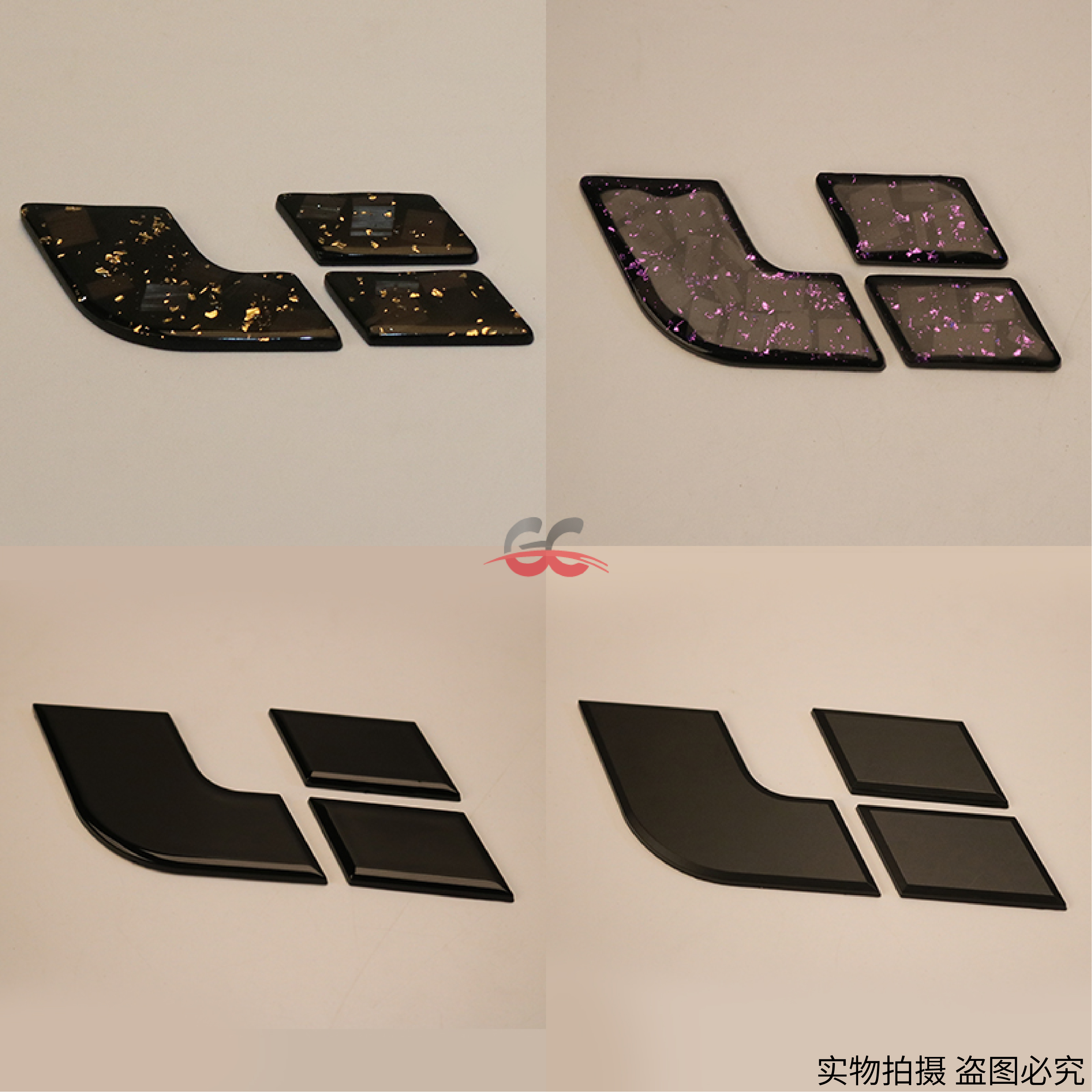理想L6L7L8L9碳纤纹车标