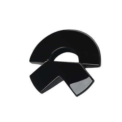 适用蔚来ET5TET7黑化车标装饰贴新ES6ES8EC6车标贴黑武士黑色标志