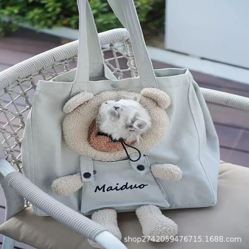猫包批发宠物包猫咪外出包便携包宠物背包猫袋子挎包四季通用透气