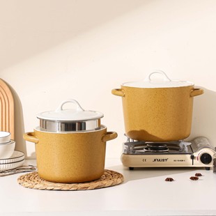 糖水铺日式 白色砂锅家用沙锅燃气明火专用陶瓷锅大号煲汤炖汤锅