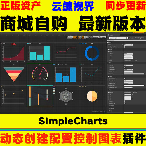 动态创建配置控制可视化图表工具