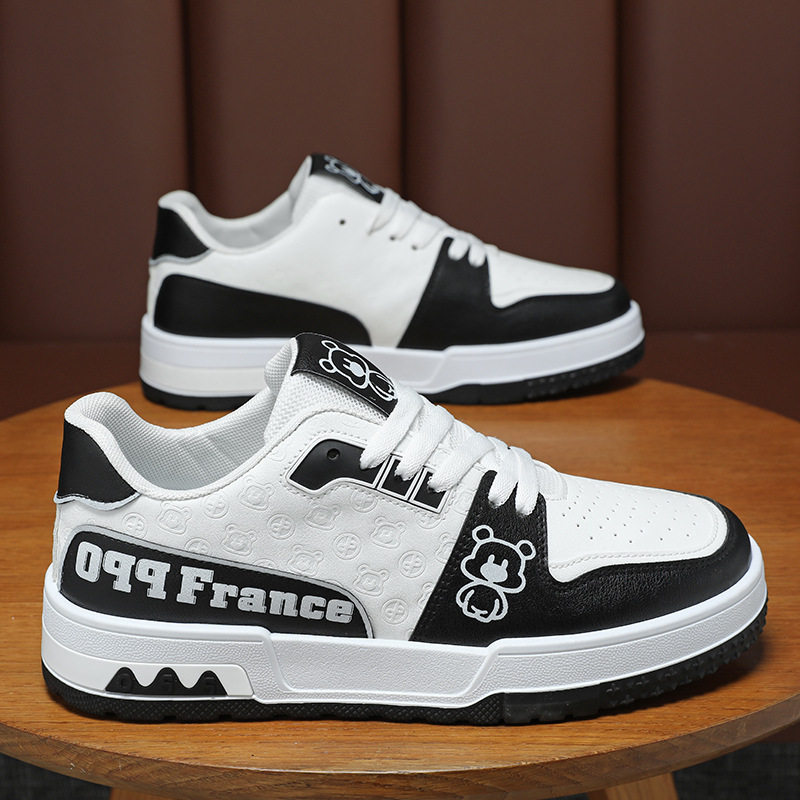 夏季男鞋新款透气小白鞋子男潮流百搭厚底男士运动鞋休闲板鞋潮鞋,流行男鞋,休闲板鞋,淘宝优惠券,粉丝福利购,淘宝优惠卷