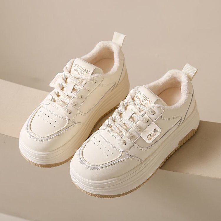 百搭运动休闲棉鞋板鞋2025秋冬新款圆头网红爆款加绒小白鞋女ins,女鞋,棉鞋,淘宝优惠券,粉丝福利购,淘宝优惠卷