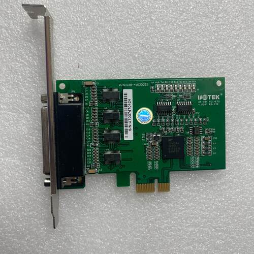 拆宇泰 UT-784  PCI-ETO RS-232工业