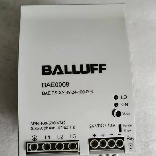 BALLUFF电源3PH400-500VAC 24VDC