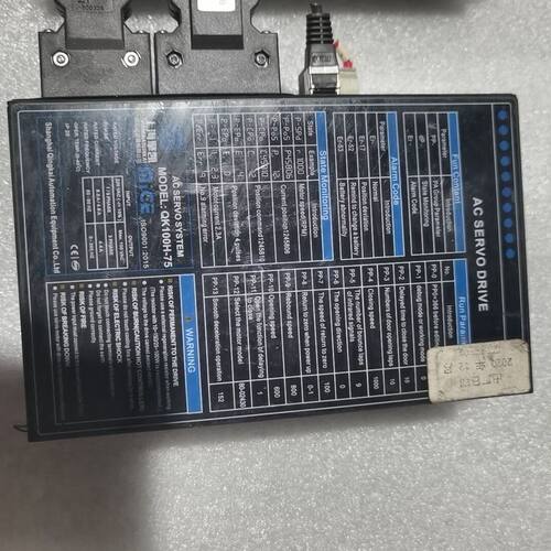 QK100H-75 上海擎凯伺服驱动器 10个