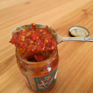 山西吕梁风味农家辣椒酱手工秘制新鲜采摘红椒酱青椒酱210克