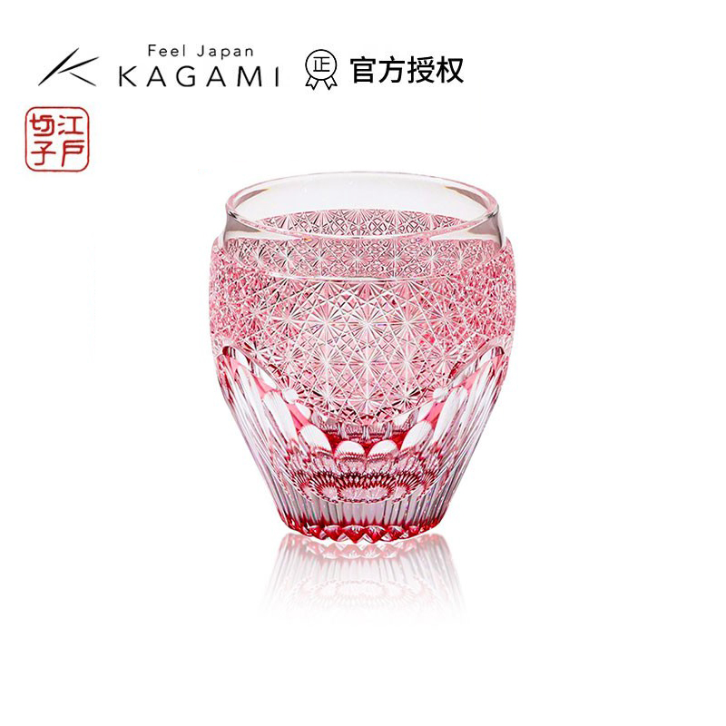 江户切子大师手作洋酒杯