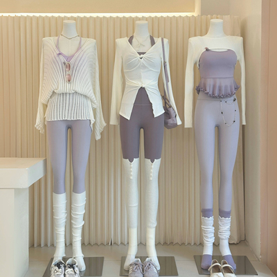 祖儿兔兔miu风~韩系瑜伽服上新