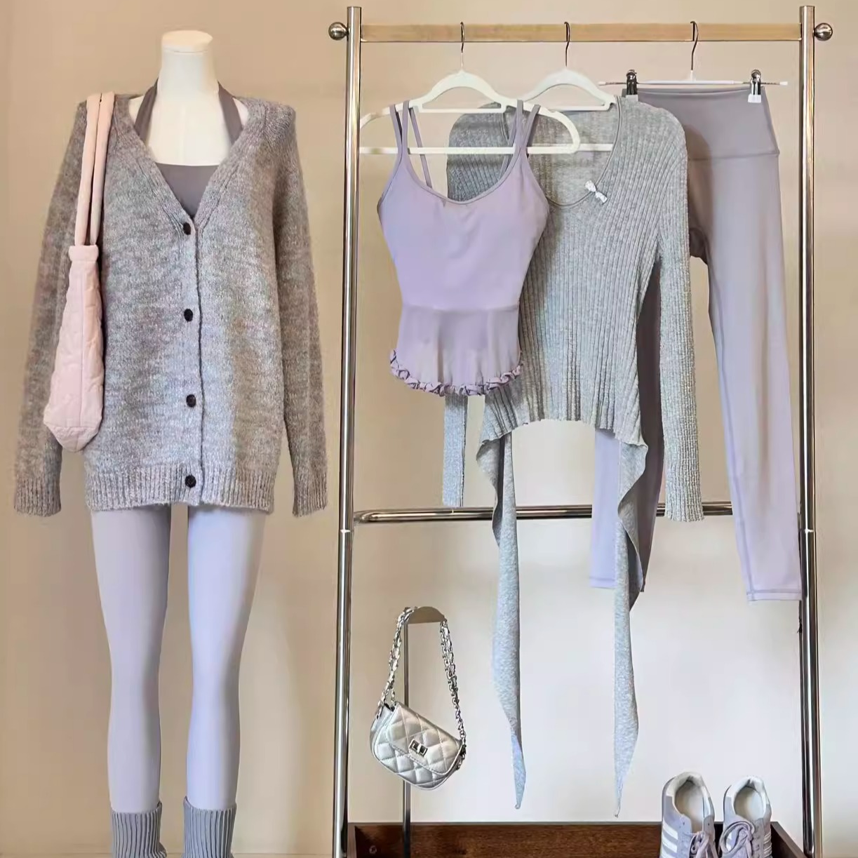 祖儿兔兔miu风~韩系瑜伽服上新