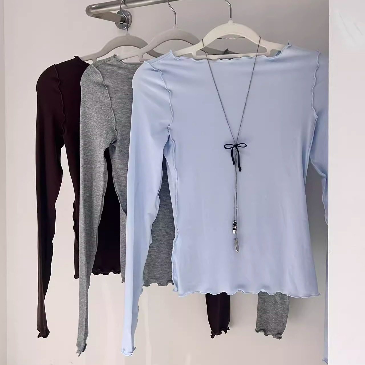 祖儿兔兔·小花边轻羊毛长袖,运动/瑜伽/健身/球迷用品,瑜伽t恤,淘宝优惠券,粉丝福利购,淘宝优惠卷