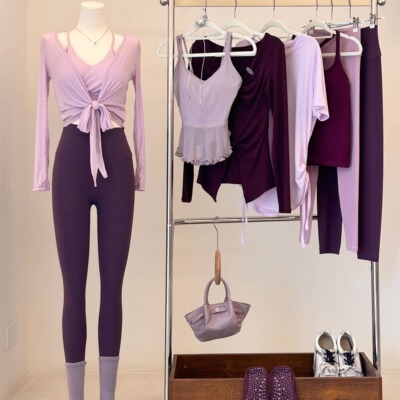 祖儿兔兔miu风~韩系瑜伽服上新