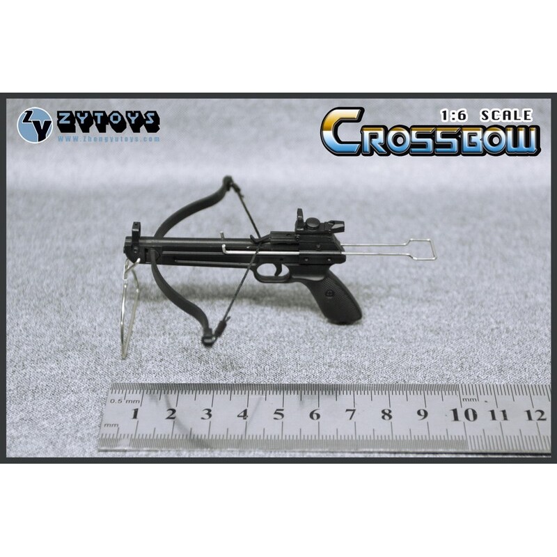 ZYTOYS-1/6 弩枪 弓箭 兵人 模型 手办 塑料 ZY8041 BJD OBJ 娃娃