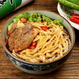 新货贵州特产 盘县老面子碱水面条 手工挂面 水塘农家全小麦挂面2