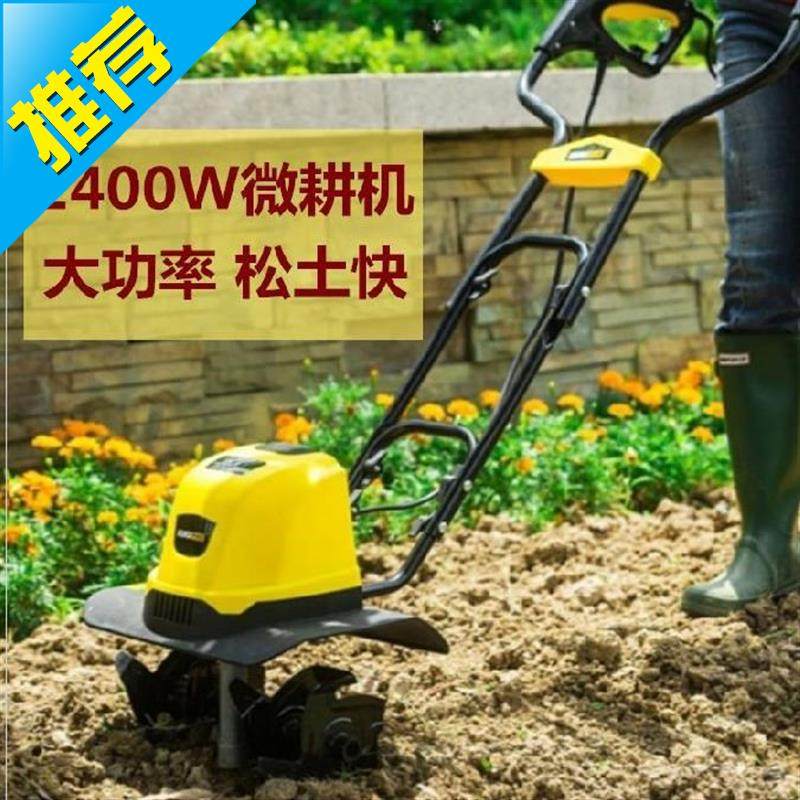 定做刨地农用小型多功能挖沟除y草翻土e机打地翻地松土机农耕电动