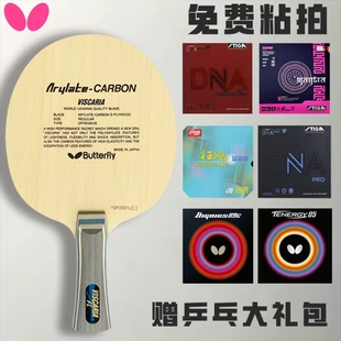 蝴蝶王维斯VISCARIA张继科同款乒乓球拍底板30041VIS进攻型粘拍