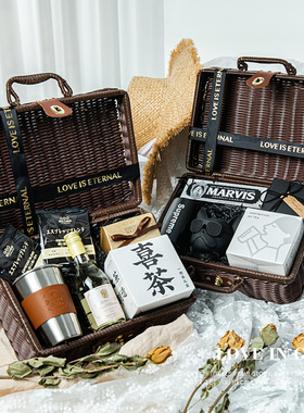 结婚伴郎伴手礼送男士礼物婚礼伴手礼女伴娘高级感喜茶商务伴手礼