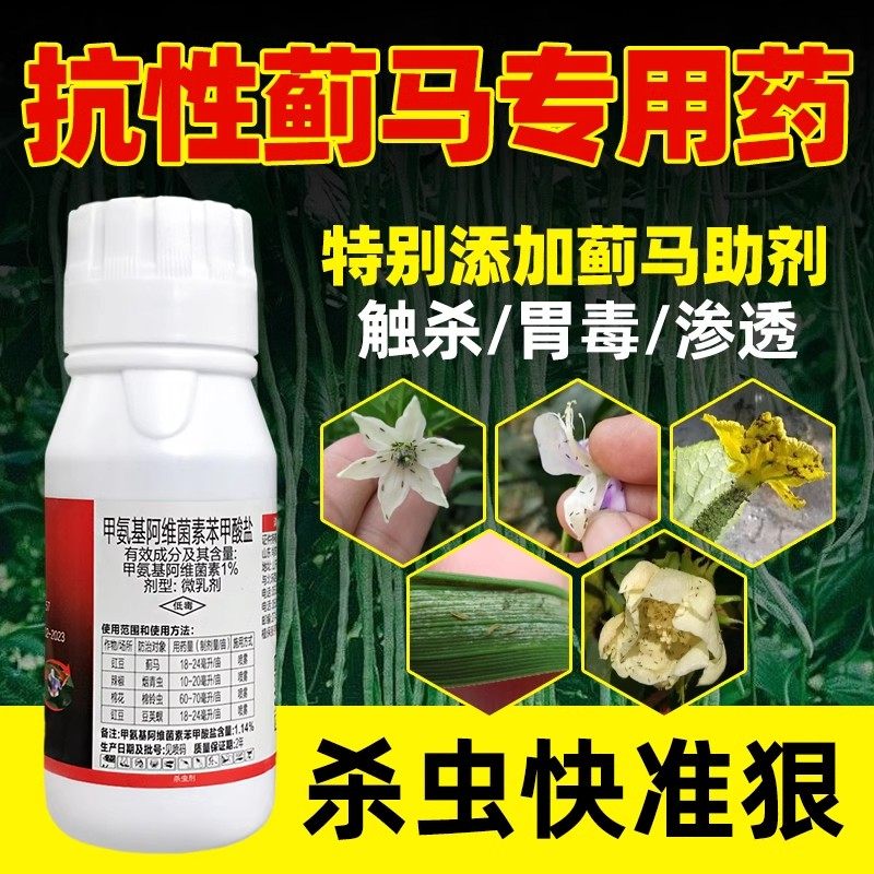 杀蓟马专用药蔬菜蓟马杀虫剂