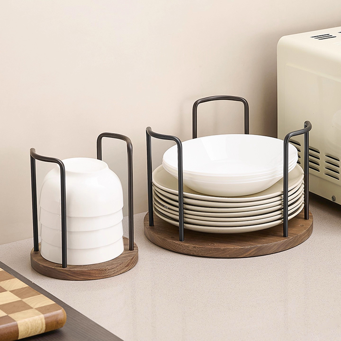 这是什么神仙厨房碗碟收纳架!!