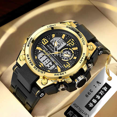 新款手表男款大表盘运动电子表