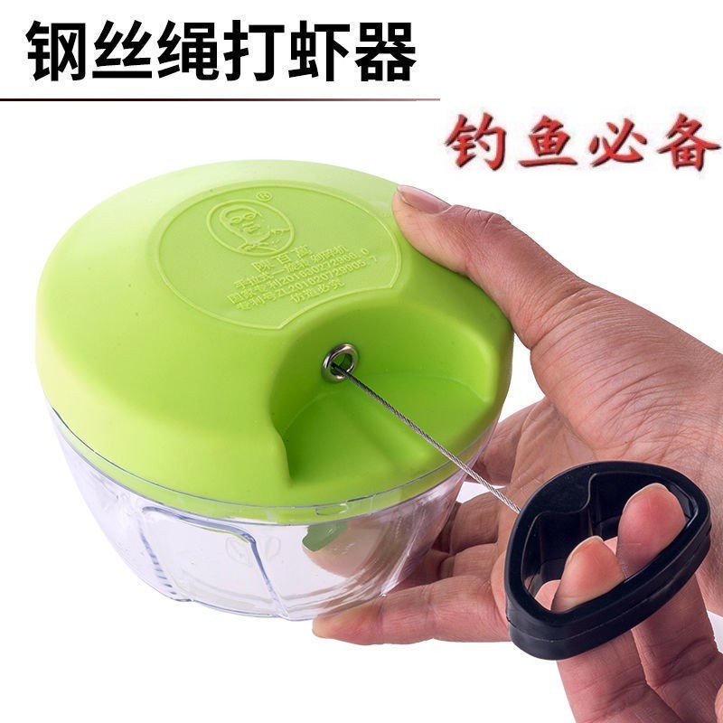 陈百万专利拉虾器钢丝旋转打虾器