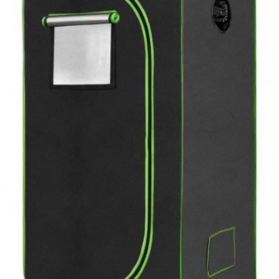 50*50*100温室种植帐篷600D室内种植帐篷水培植物帐篷grow tent