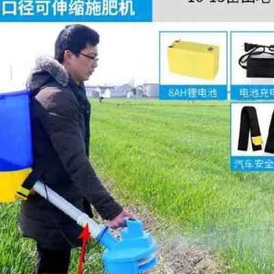种小精播新款农民机型手施推肥器背负式撒肥T机机械追肥器下