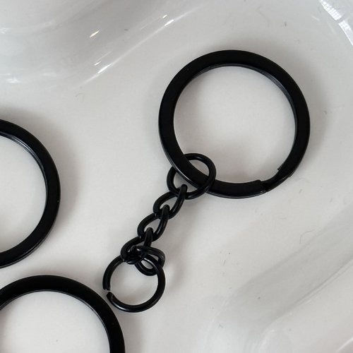 新品金属圆环挂饰配件锁链条配饰平圈包挂装饰DIY钥匙扣挂件饰品