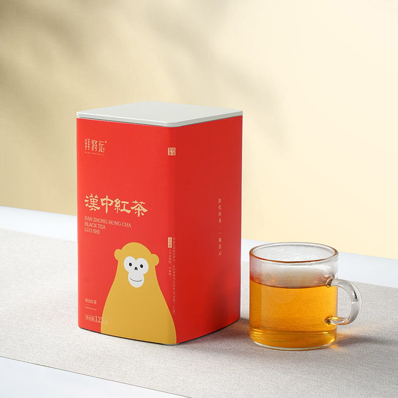 拜将坛汉中红茶陕西汉中特产罗氏茶业高山云雾工夫茶叶一级125g罐,茶,特色产区红茶,淘宝优惠券,粉丝福利购,淘宝优惠卷