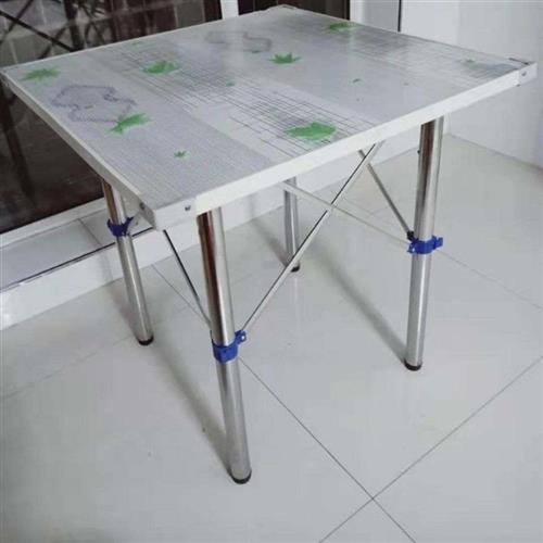 折叠桌腿支架桌脚不锈钢桌脚桌脚桌腿铁艺家用餐桌方圆两用实木