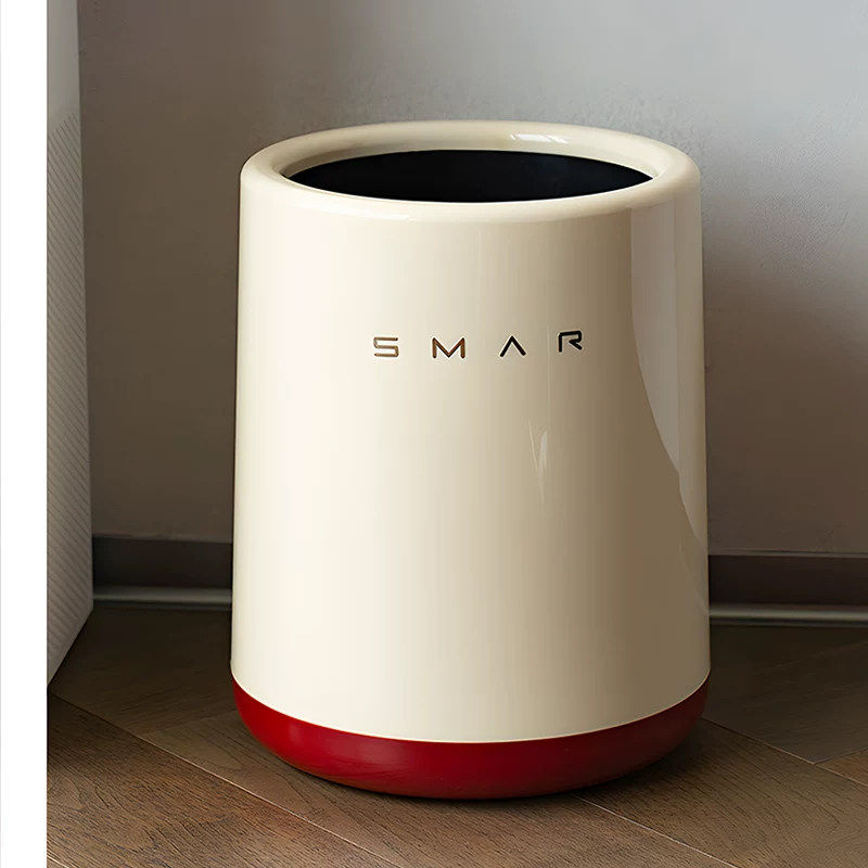 德国房间卧室客厅高颜值轻奢高档结婚用垃圾桶桌面化妆室厕所纸篓