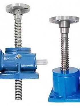 SWL0.5T丝杆升降机5T螺旋螺杆升降器10T不锈钢手摇轮电动升降平台