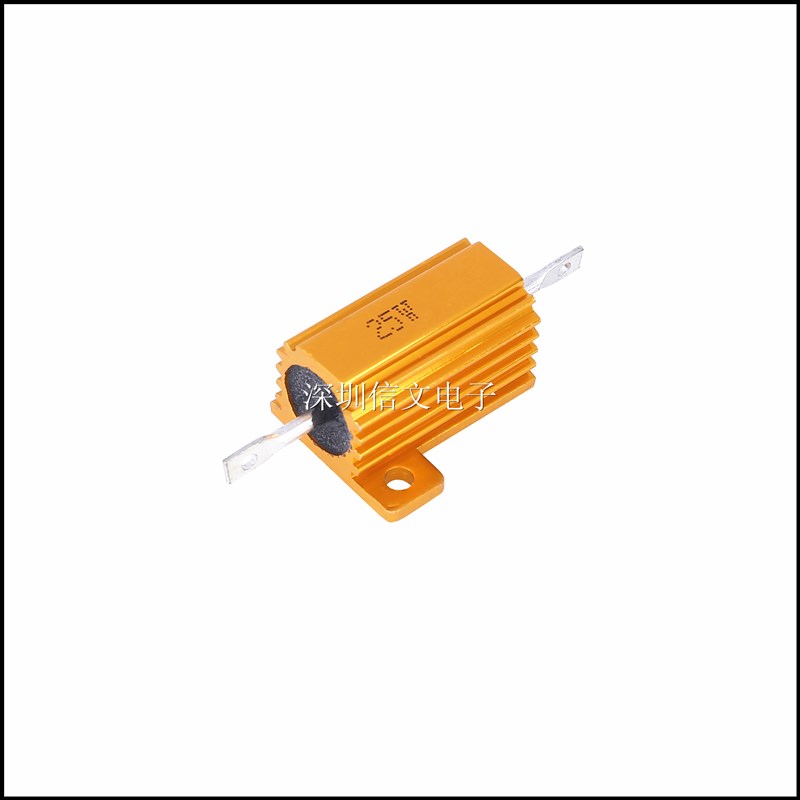 RX24 黄金铝壳电阻RX24-25W5K15K  10K 20K 25K 30K 50K 100K