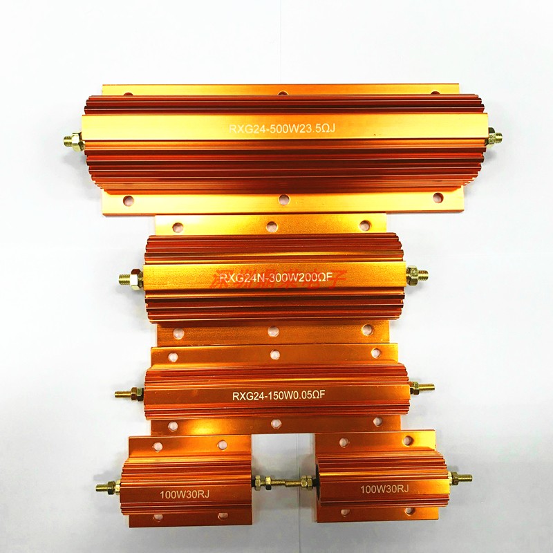 RXG24黄金铝壳电阻 1000W40R 制动电阻 功率电阻 负载电阻 工厂货