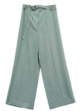 慕天姿专柜精选品牌女装高端时尚气质百搭绿色裤子慕天姿A1-62583