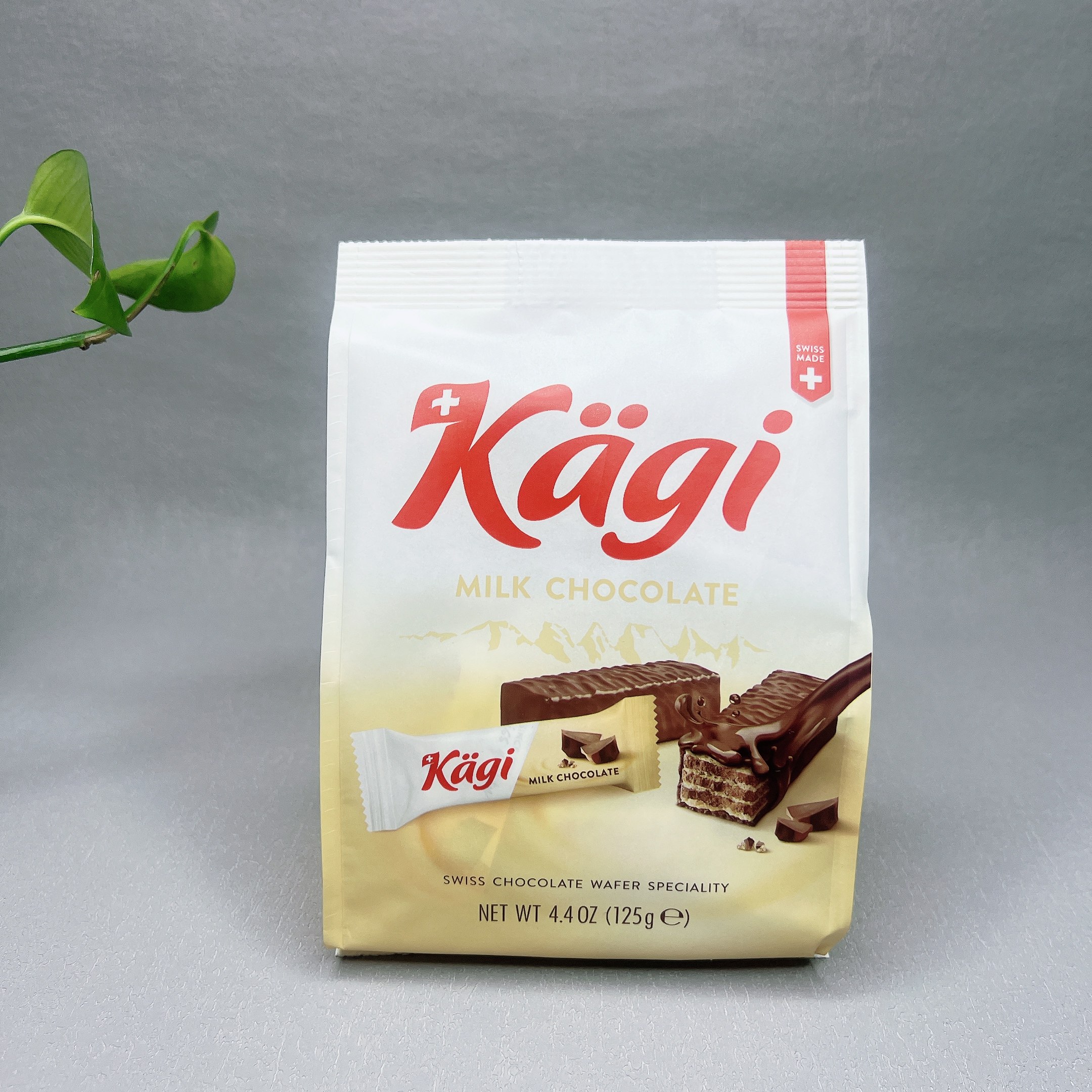 临期 瑞士进口瑞士卡奇迷你牛奶巧克力威化饼干125g休闲零食小吃